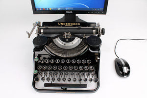 Typewriter Computer Keyboard / iPad Stand (Model F)