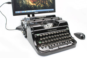 Typewriter Computer Keyboard / iPad Stand (Model C)