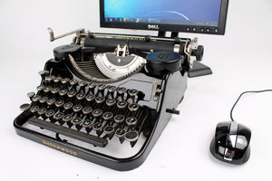 Typewriter Computer Keyboard / iPad Stand (Model F)